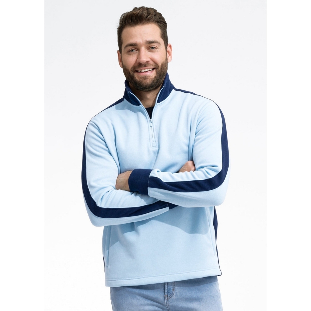 NWT Swet Tailor Stretch Fleece Quater Zip Size M